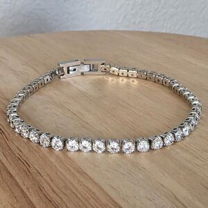 Stainless Steel Tennis Bracelet
